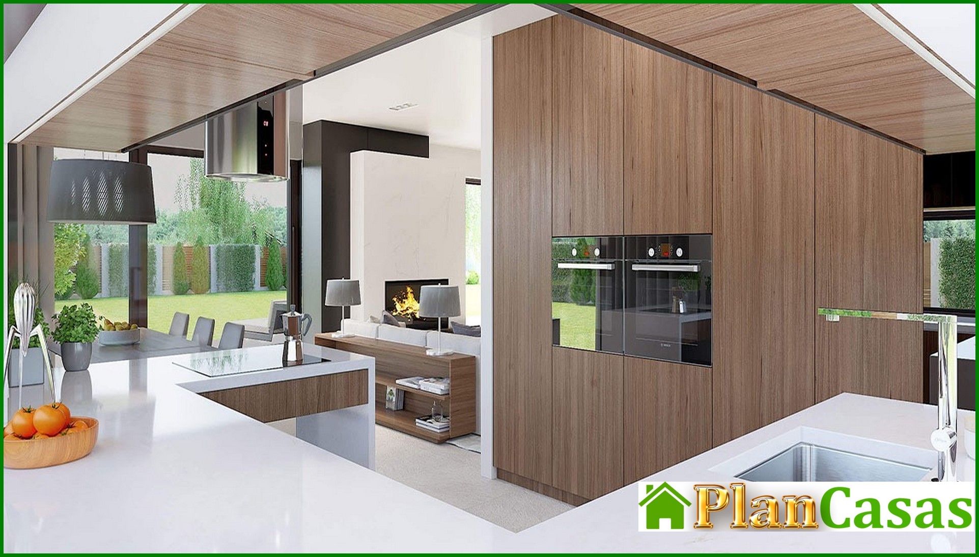 Visualization gallery - Two-story residential building with spacious verandas