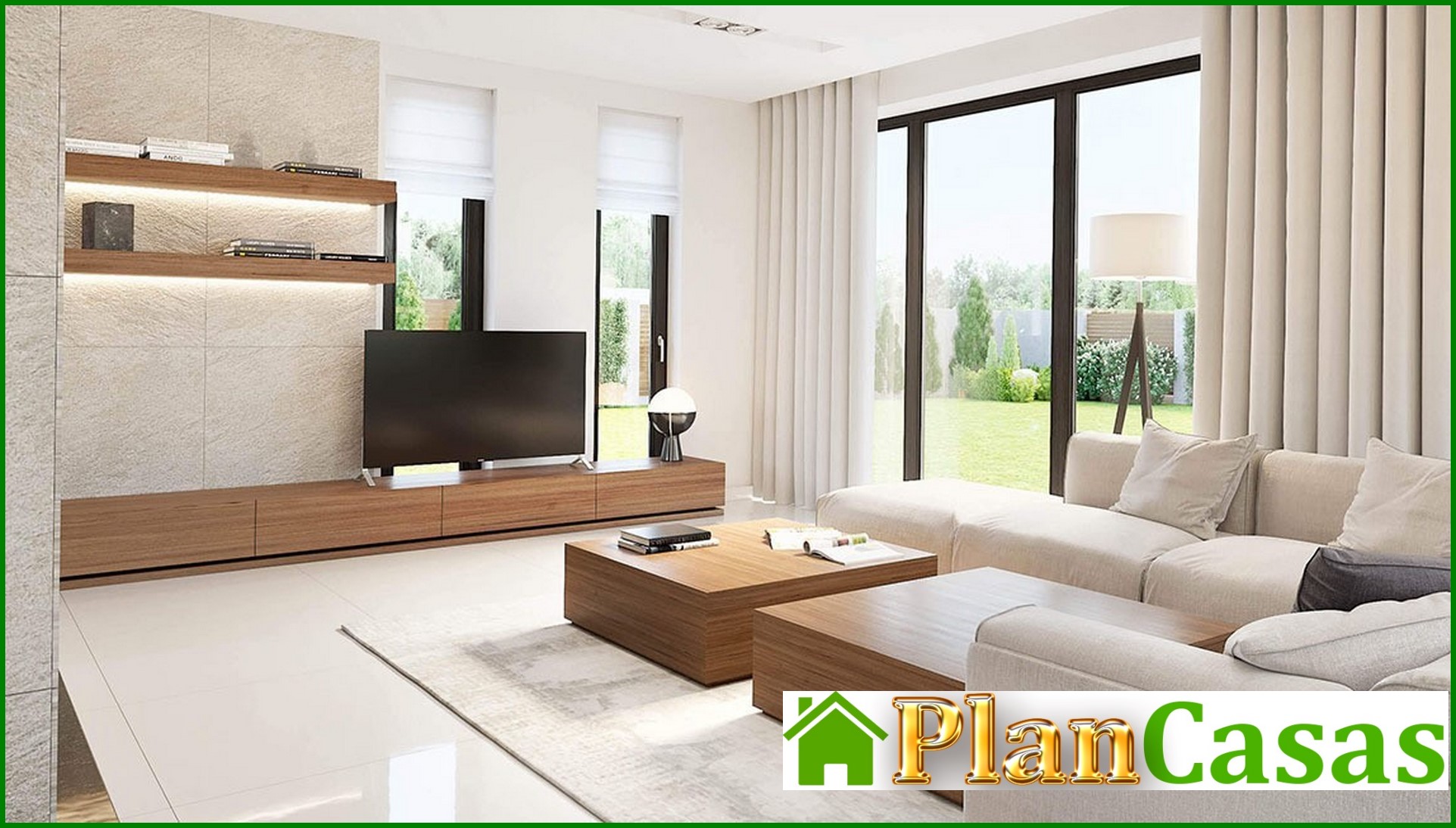 Visualization gallery - Amazing cottage with natural decor