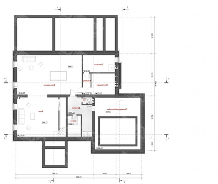 Visualization gallery - The project of a huge chic mansion