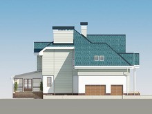 Visualization gallery - The project of a huge chic mansion