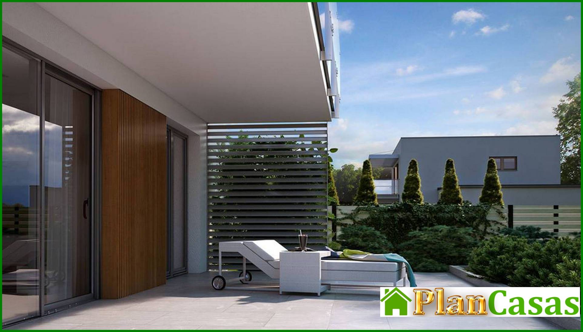 Visualization gallery - Modern stylish two-story house