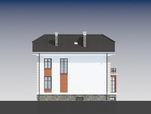 Visualization gallery - Beautiful bright rural two-story mansion