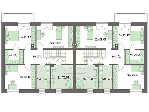 Galería de visualizaciones - Proyecto de adosado de dos plantas