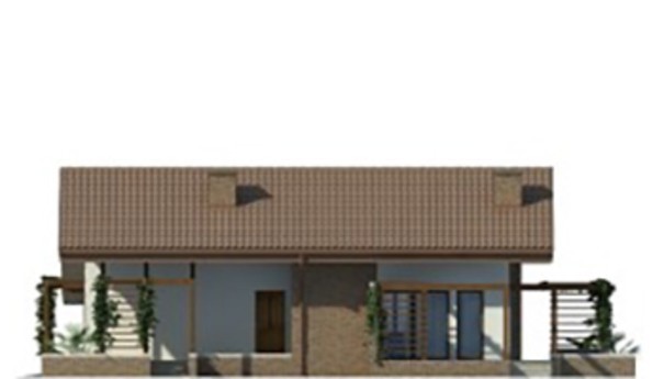 Galería de visualizaciones - Hermosa casa de dos plantas con un salón elegante