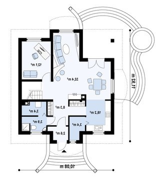 Galería de visualizaciones - Proyecto de casa clásica con ático