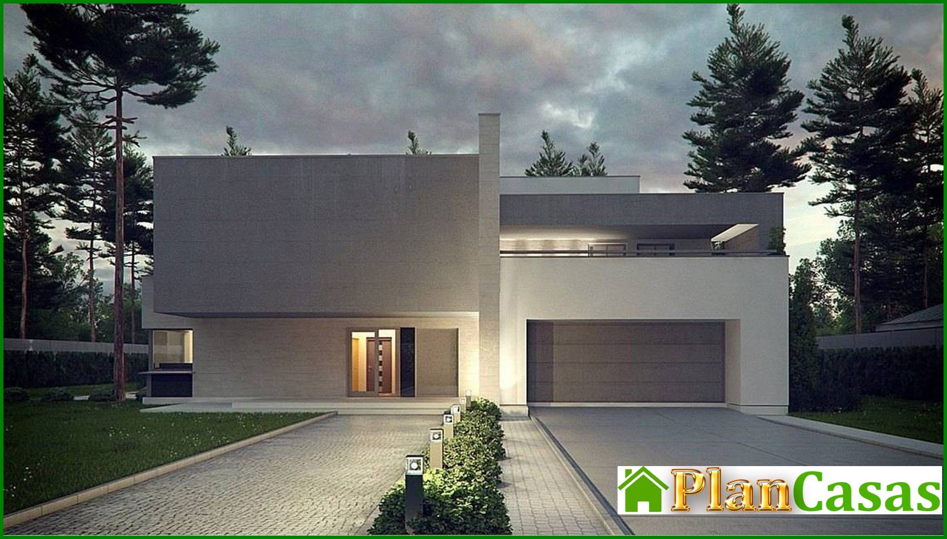 Visualization gallery - Modern Art Nouveau house with sauna on the second floor