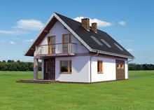 Visualization gallery - Beautiful country house with two floors and five rooms