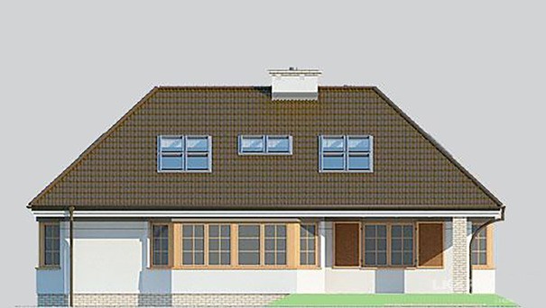 Visualization gallery - Beautiful apartment building in chocolate shades