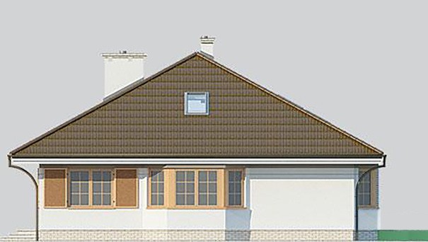 Visualization gallery - Beautiful apartment building in chocolate shades