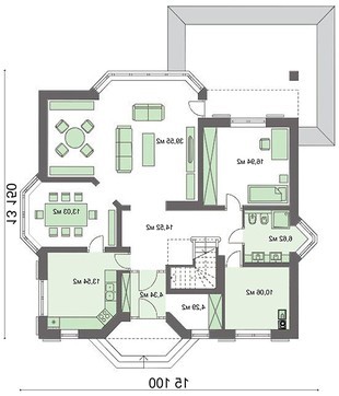 Visualization gallery - Beautiful apartment building in chocolate shades
