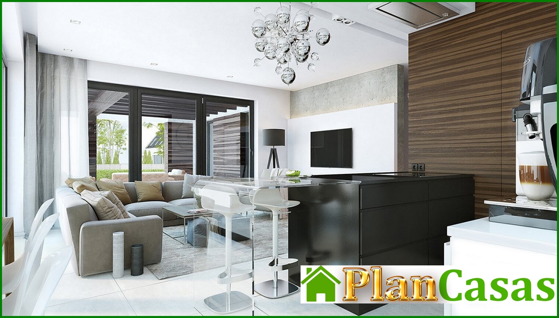 Visualization gallery - Modern residential building with a stylish look