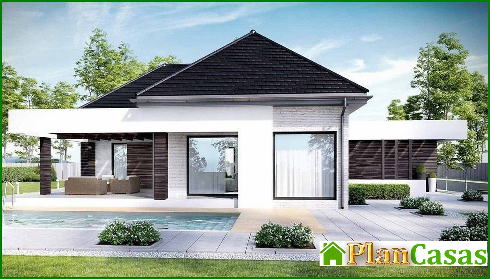 Visualization gallery - Modern residential building with a stylish look