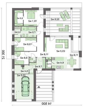 Visualization gallery - Modern residential building with a stylish look