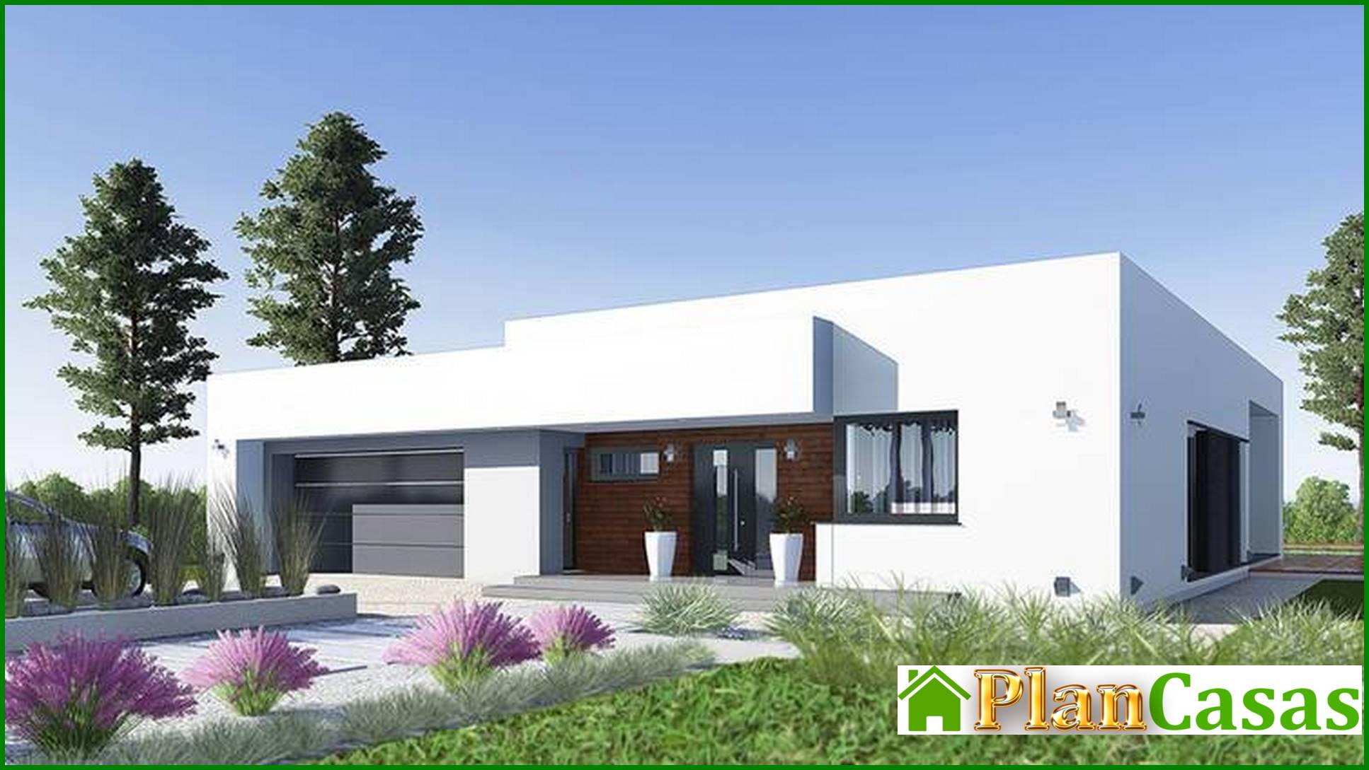 Minimalism modern house house plan