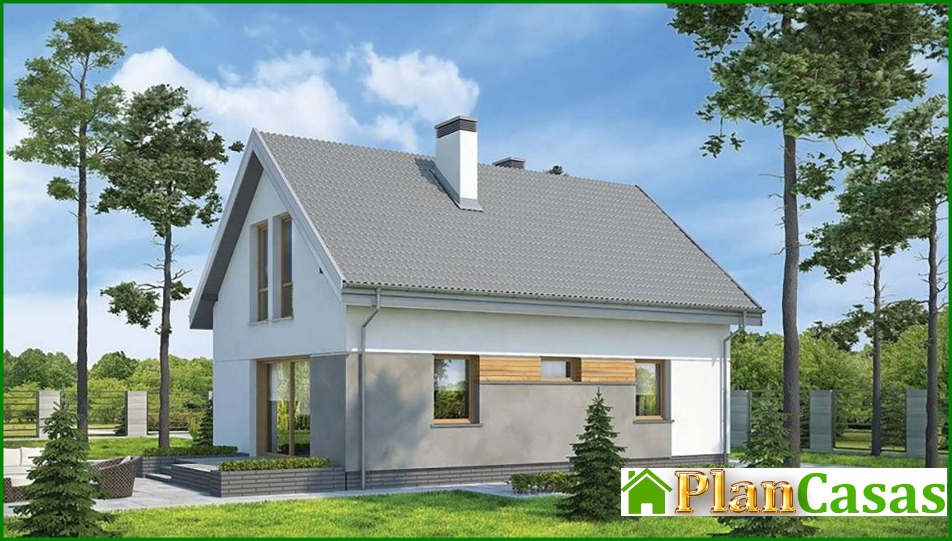 Visualization gallery - Small house with 2 floors