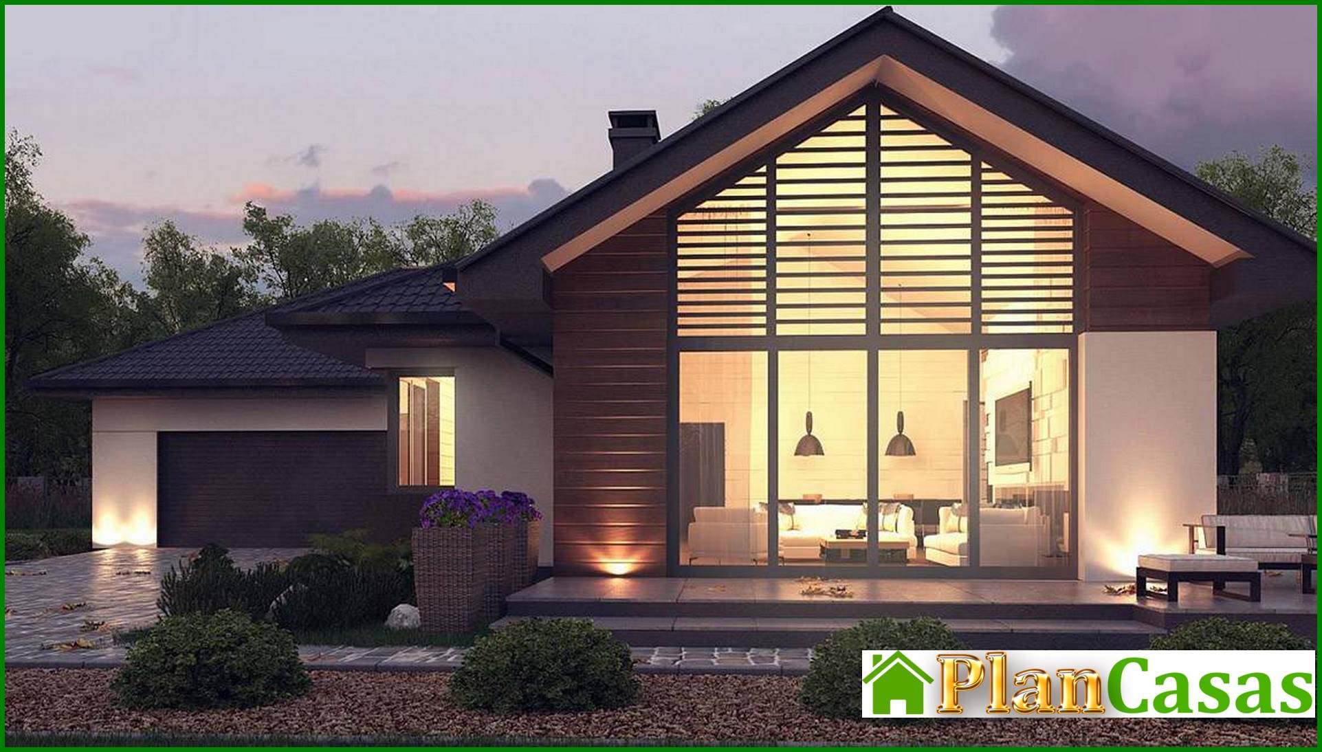 Visualization gallery - Beautiful barnhouse style house