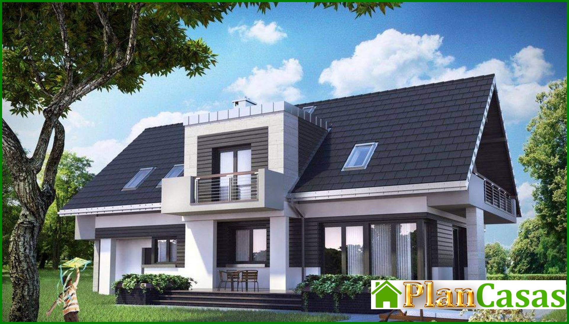 Visualization gallery - Large country high-tech villa