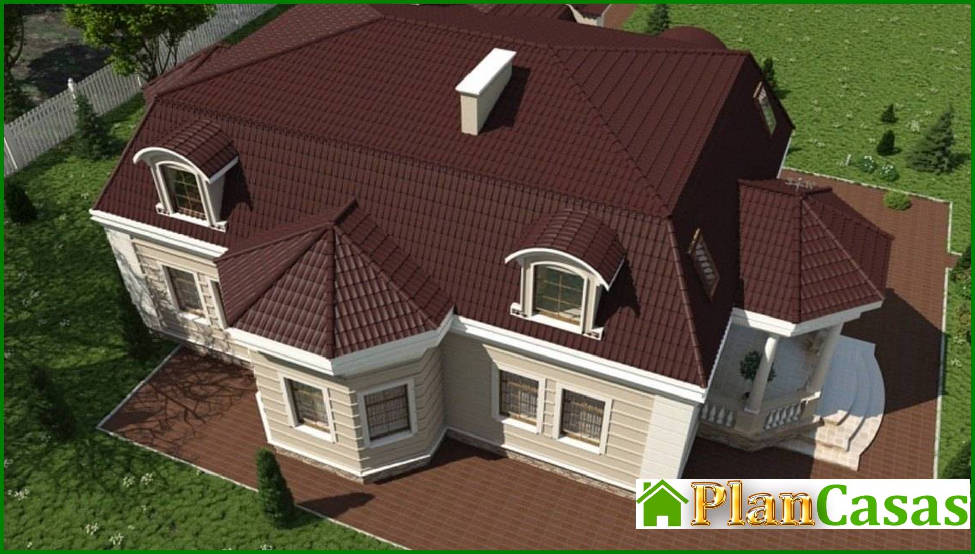 Visualization gallery - Chic villa design in a classic style