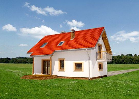 Visualization gallery - Lovely house with balconies