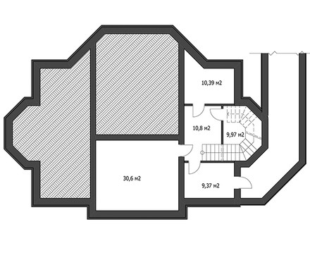 Visualization gallery - The project of a four-story mansion
