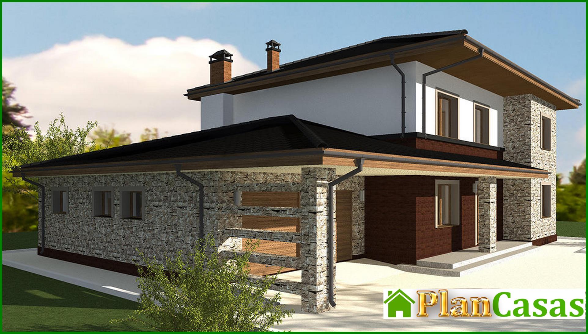 Visualization gallery - Chalet-style cottage project
