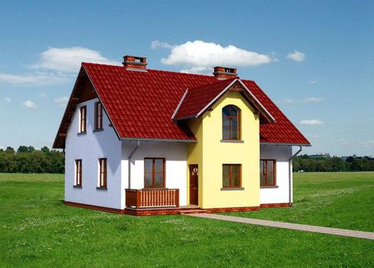 Visualization gallery - The project of a cozy house 11 x 11