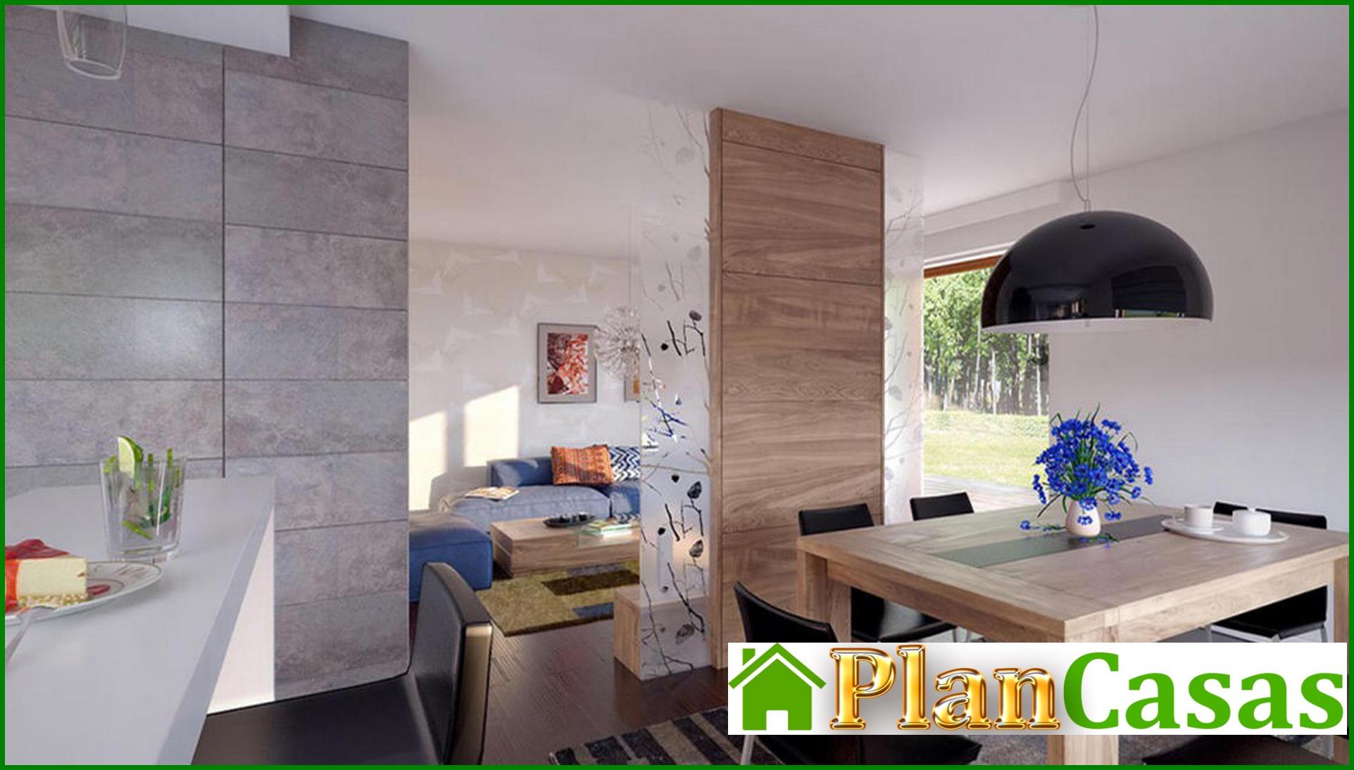 Visualization gallery - Design of a one-storey 3-bedroom cottage for a narrow plot