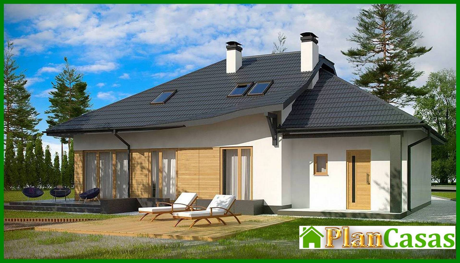 Visualization gallery - House project with attic and garage