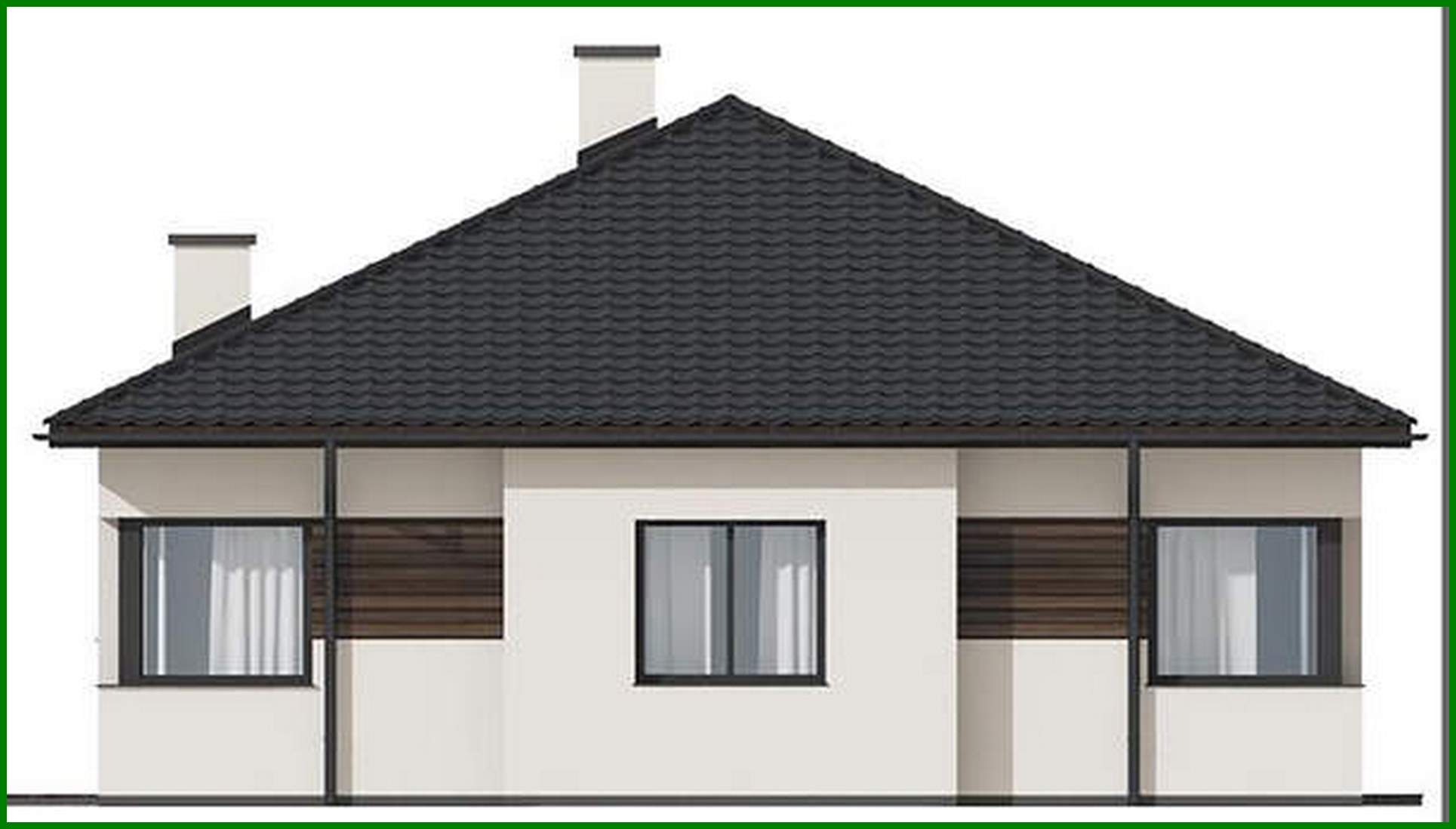 Visualization gallery - Compact residential project with a spacious living room