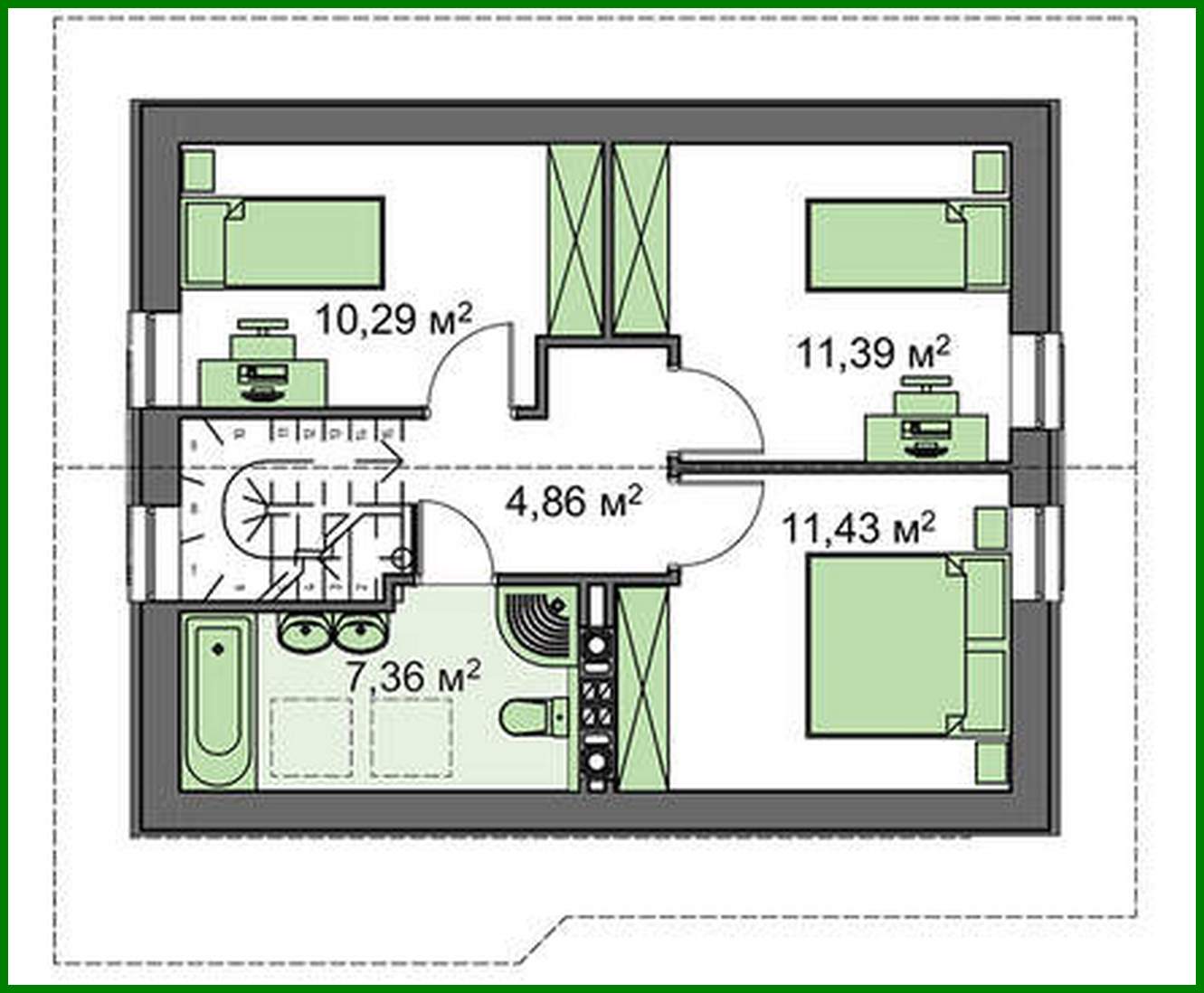 Visualization gallery - The project of the summer house