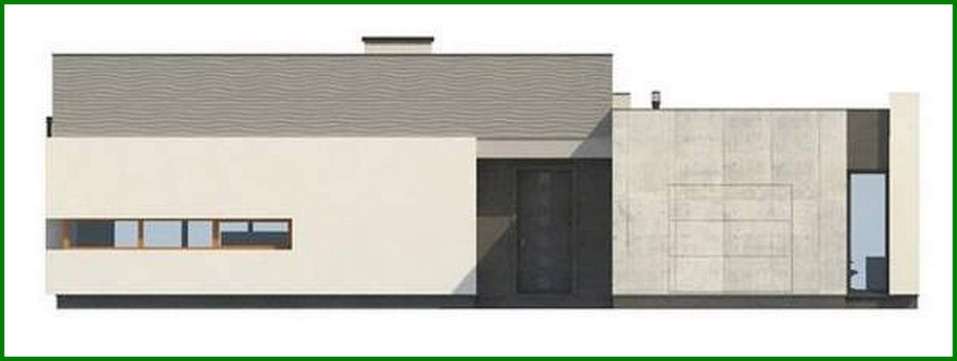 Visualization gallery - Original one-story high-tech house