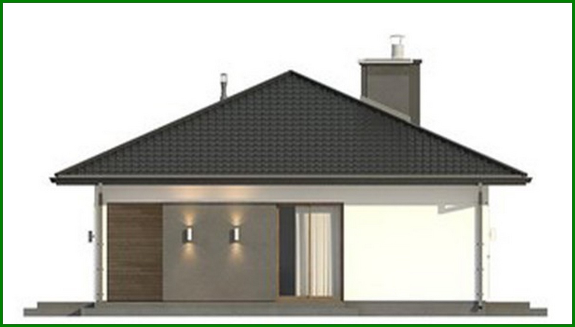 Visualization gallery - One story house