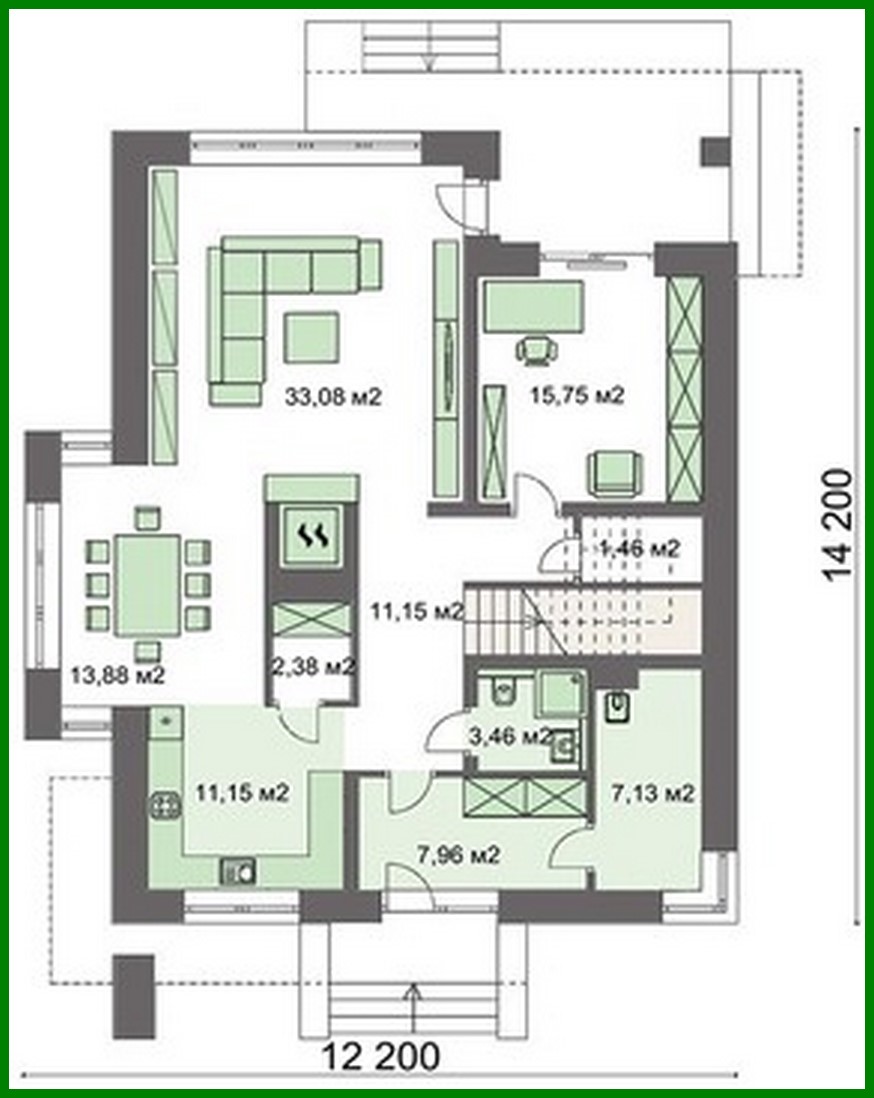 Visualization gallery - Majestic mansion in sandy shades