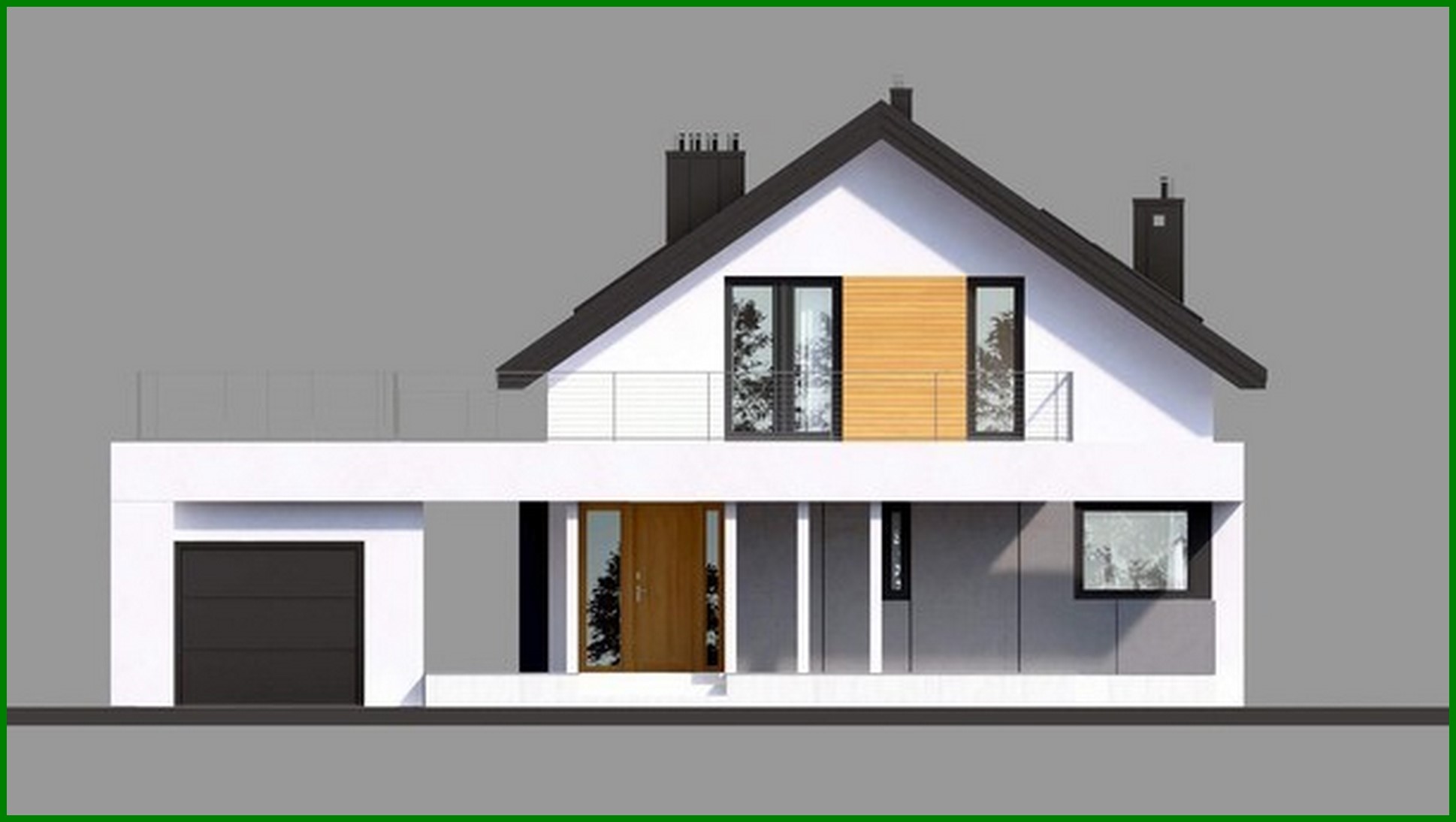 Visualization gallery - Spacious beautiful house with a cozy guest area