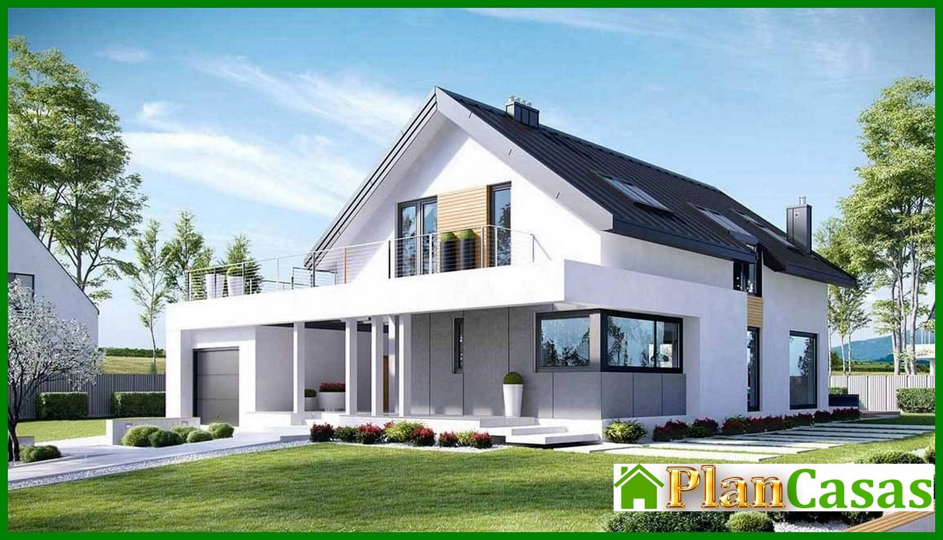 Visualization gallery - Spacious beautiful house with a cozy guest area