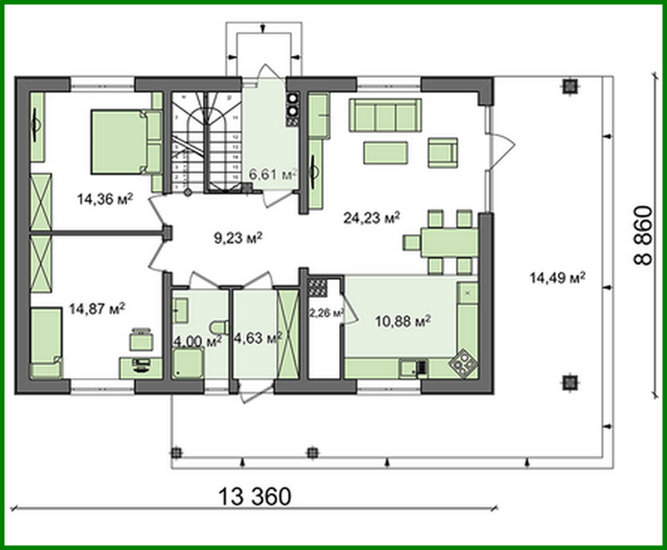 Visualization gallery - Project version with a modern facade