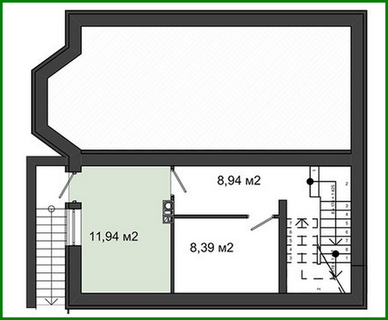 Visualization gallery - A project of a beautiful country house with an area of ​​200 m²