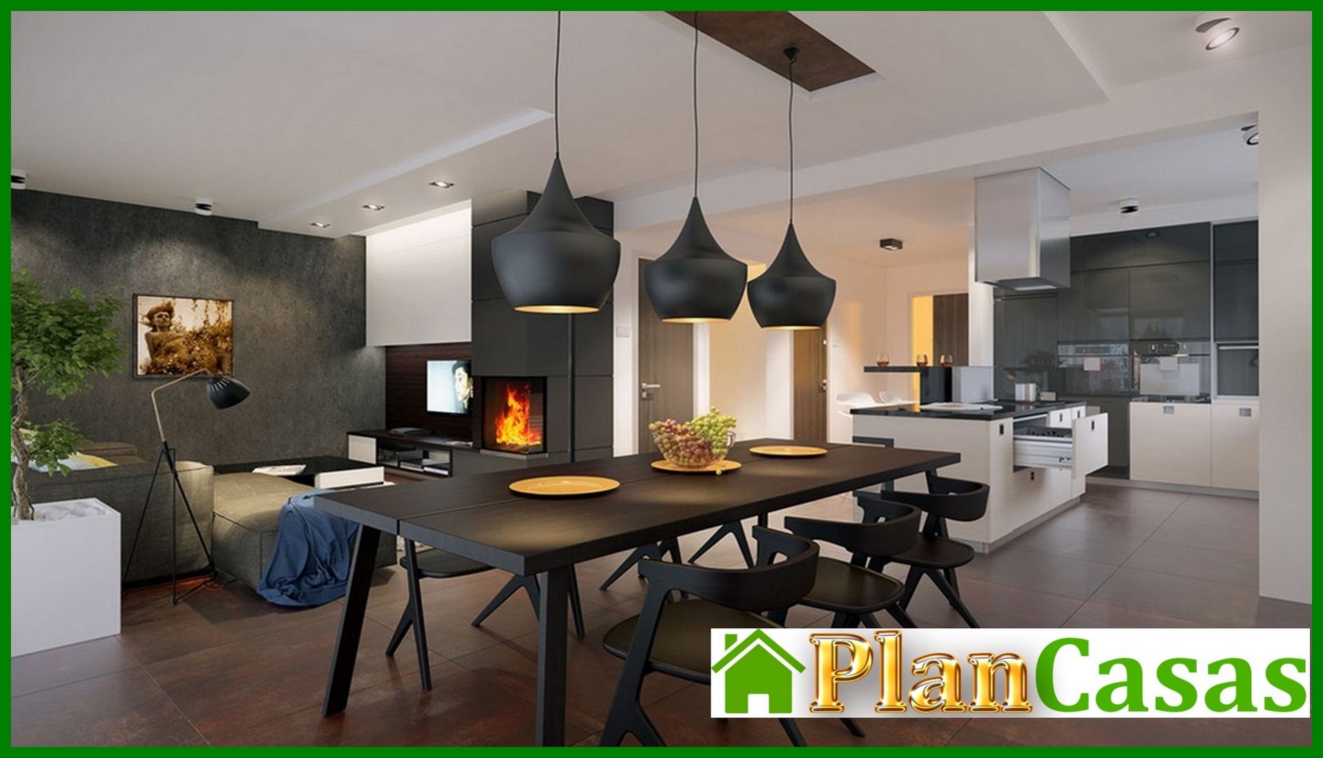 Galería de visualizaciones - Edificio residencial moderno con una superficie de 230 m²