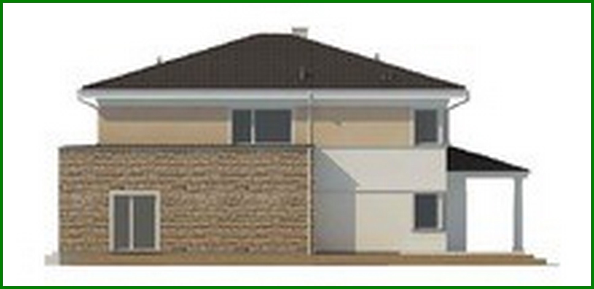 Visualization gallery - Design of a classic villa with a billiard room and sauna