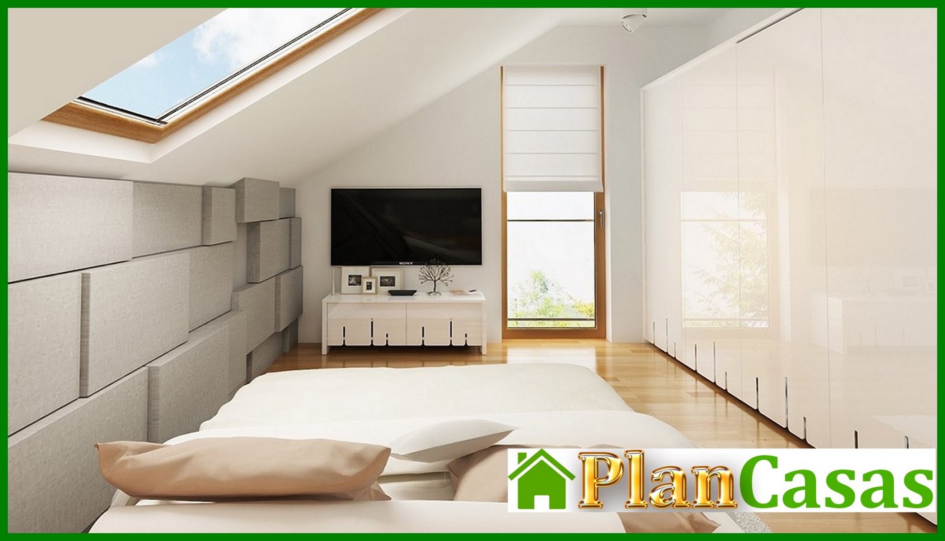 Visualization gallery - Project of a cottage with an attic with a garage for one car