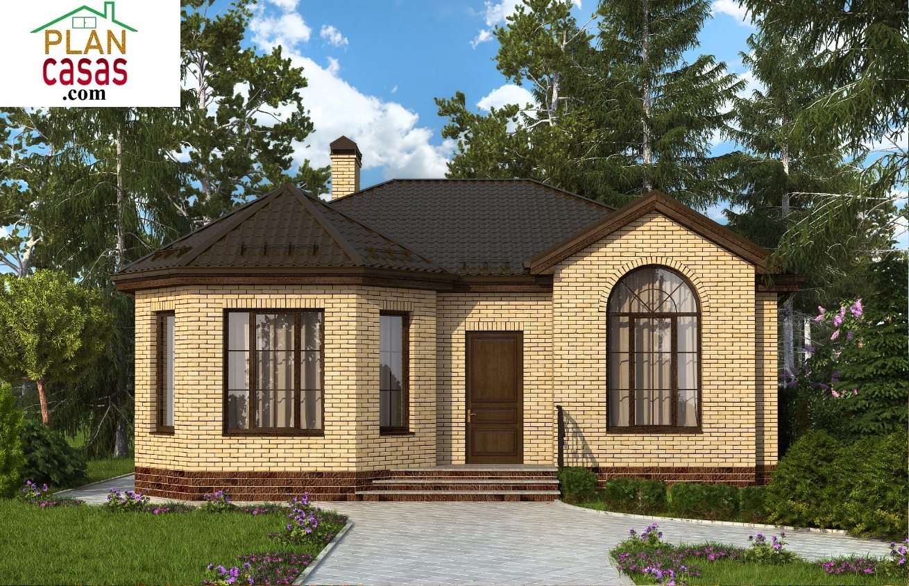 One storey home house plan