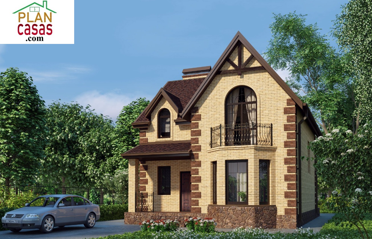 Two storey cottage house plan