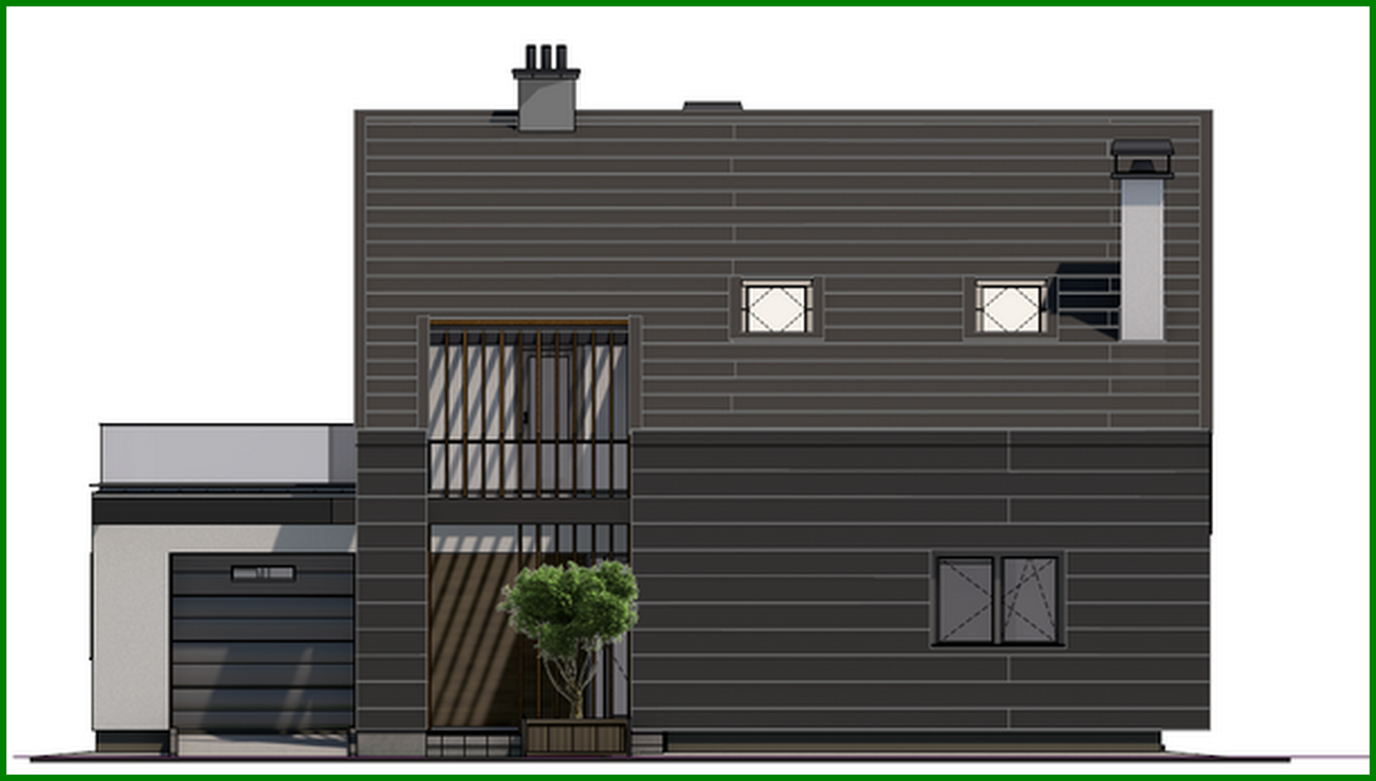 Galería de visualizaciones - Amplio edificio de apartamentos con ático de 3 dormitorios