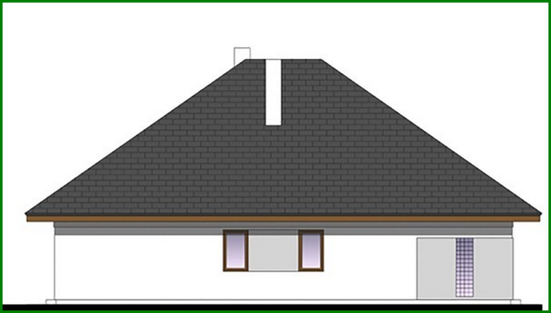 Visualization gallery - One-floor Four-Bedroom Cottage