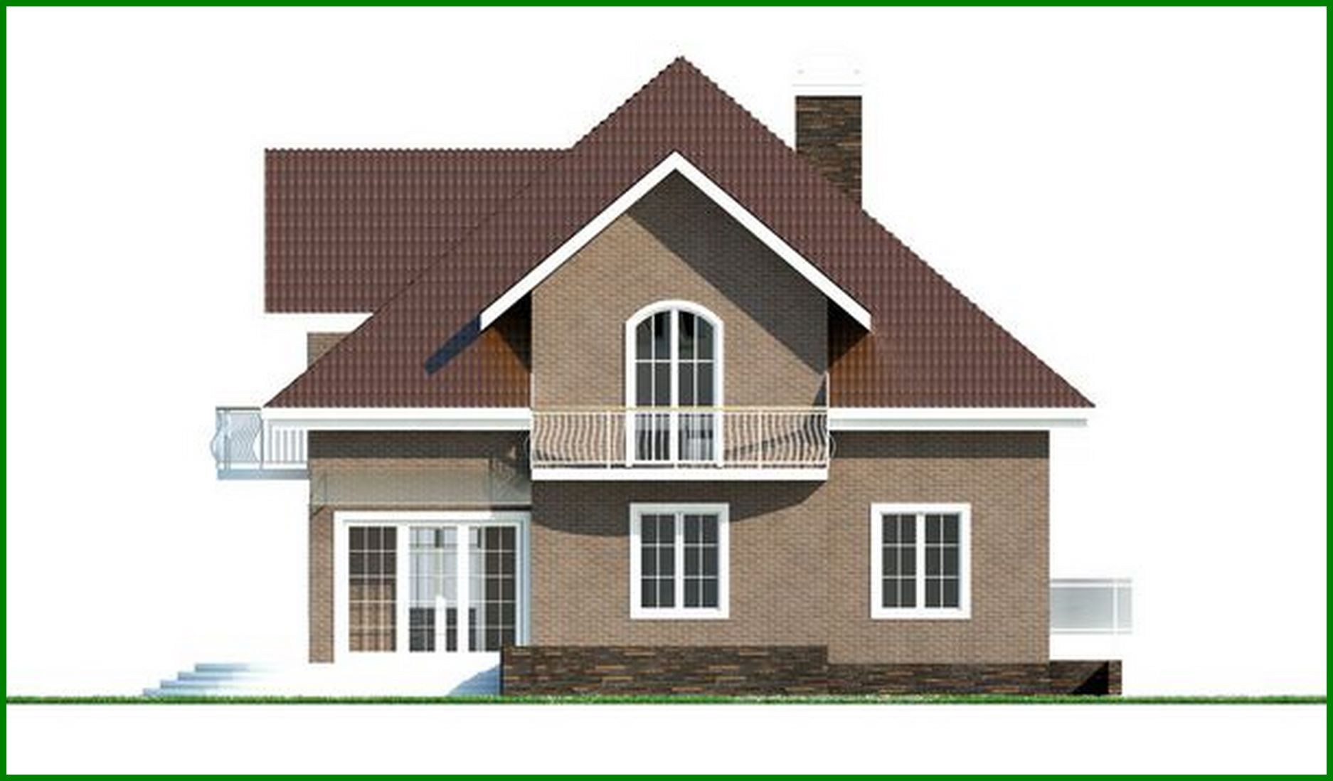 Visualization gallery - Beautiful house project of 2 floors