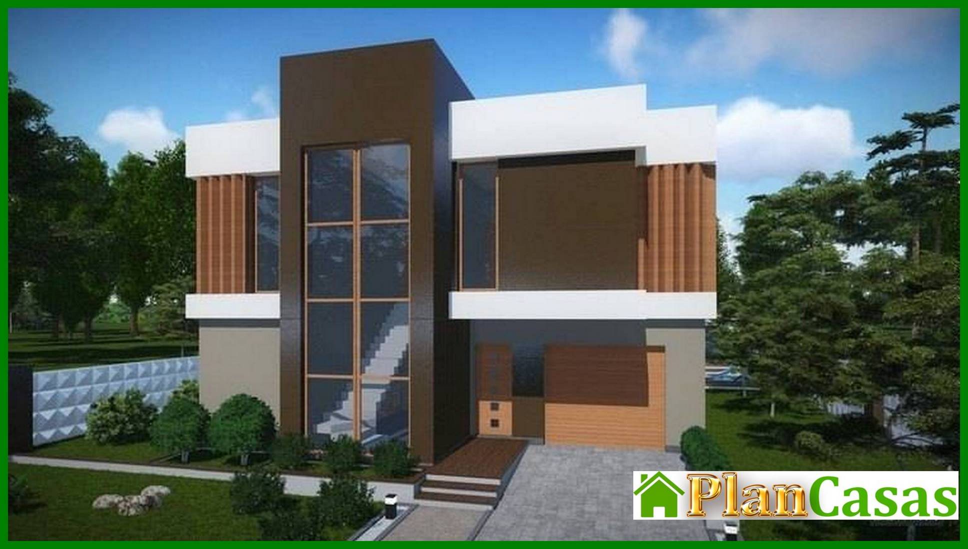 Visualization gallery - Beautiful modern Art Nouveau cottage