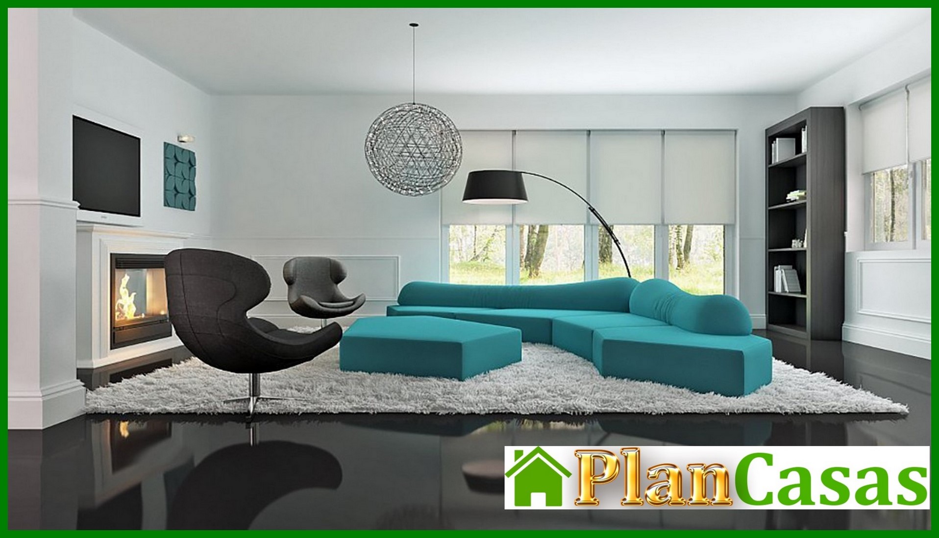 Visualization gallery - House project with frontal garage for two cars