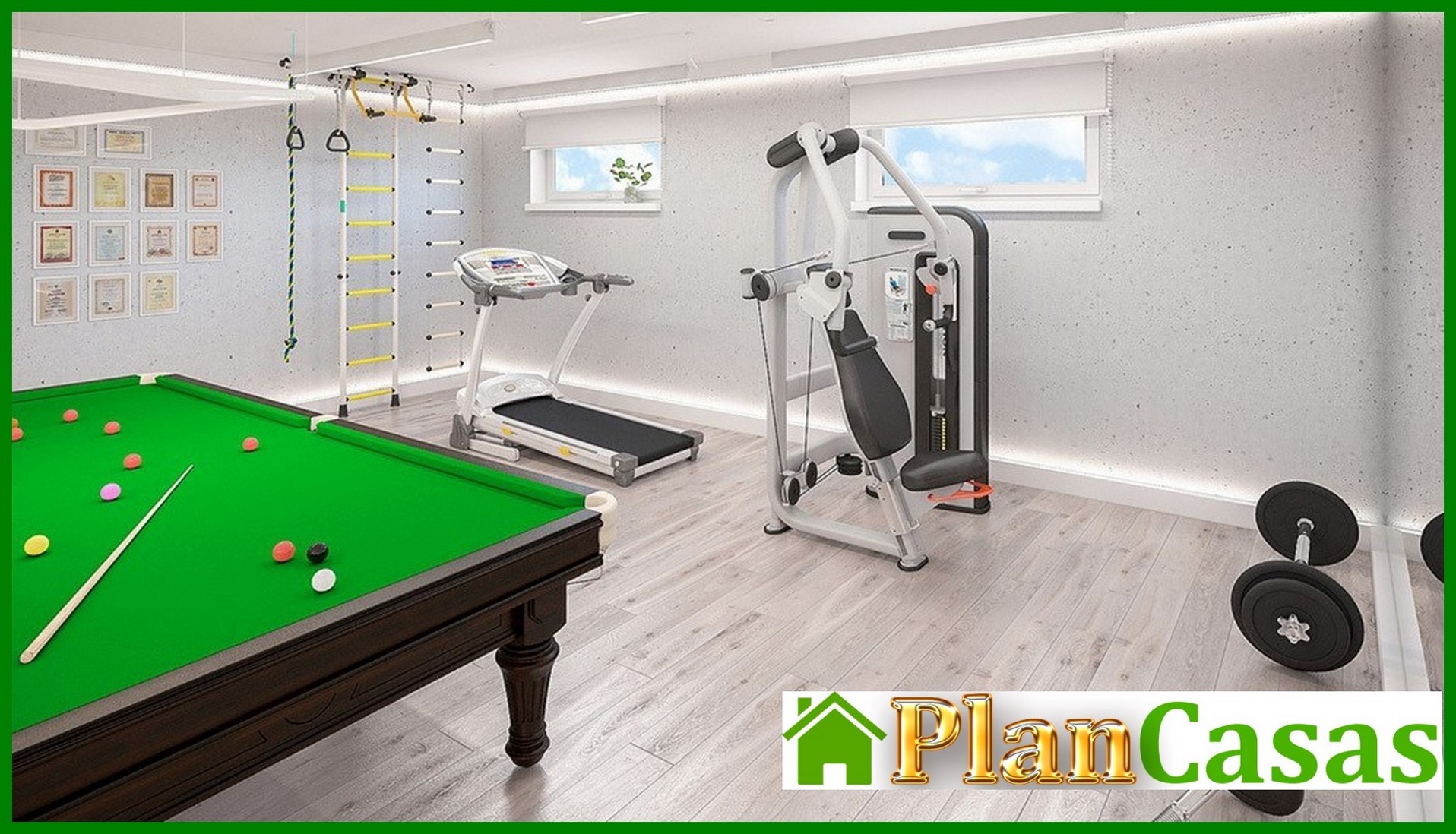 Visualization gallery - Two-story residential building with comfortable private rooms