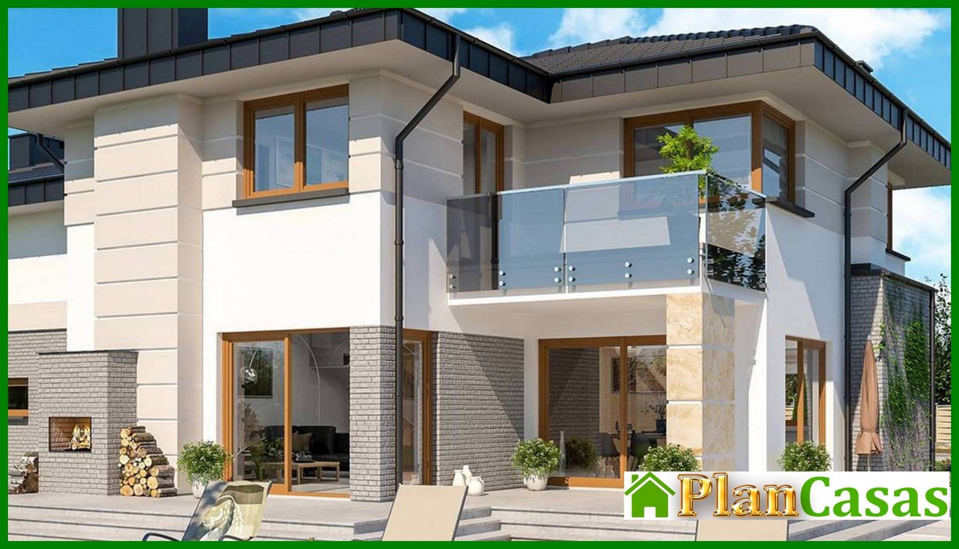Visualization gallery - Two-story residential building with comfortable private rooms
