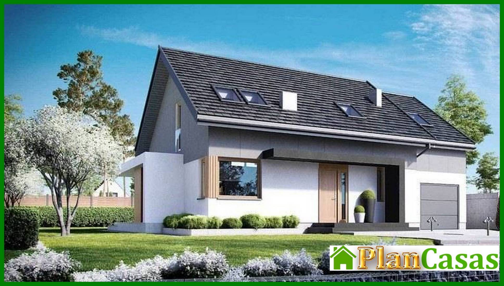 Visualization gallery - A delightful house building with wooden columns